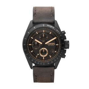 Fossil watch strap CH2804 Leather Brown 22mm + brown stitching